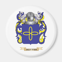 Hotter Coat of Arms (Family Crest) Magnets