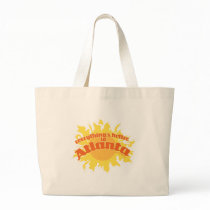 Hotter in Atlanta Canvas Bags