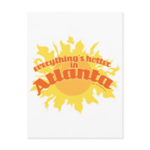 Hotter in Atlanta Postcard
