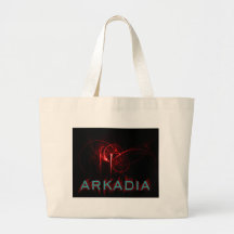 Hotter Than Hell Arkadia Tote Bags