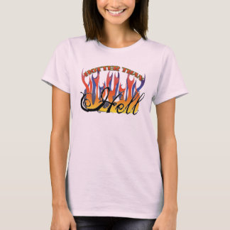 hotter than hell t shirt