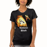 HOTTEST BITCH LADIES POKER T-SHIRT