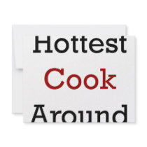 Hottest Cook Around invitations