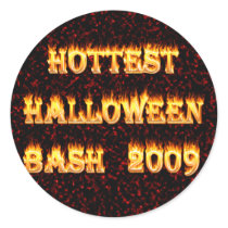Hottest Halloween Bash 2009 Red stickers by ultraflames Hottest Halloween Bash 2009 Red stickers