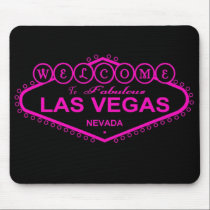 Hottie Las Vegas Pink Mousepad