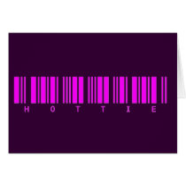 "Hottie" Sexy Any Occasion Card UPC Code