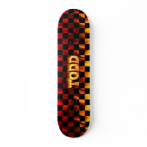 Hottie Todd fire and flames skateboards