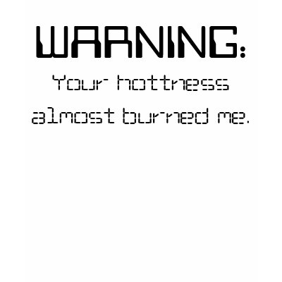 Hottness Shirt by AlamoAnne