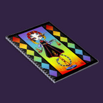Hotty Pixie Stick Fire Starter Fairy Note Book notebooks