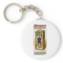 Houdini ~ Illusionist Vintage Magic / Escape Art Key Chains