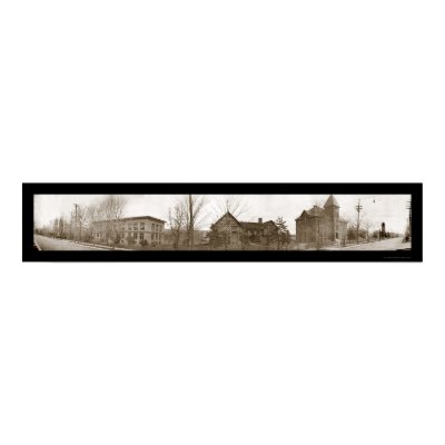 Houghton MI College Photo 1910 Print by lc_panoramicphotos