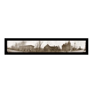 Houghton MI College Photo 1910 print