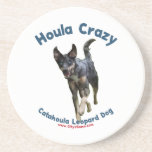 Houla Dog Crazy Beverage Coasters