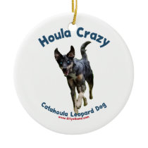 Houla Dog Crazy Ornament