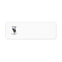Houlagin Catahoula Dog Return Address Label