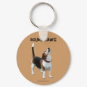 Hound Dawg Beagle Dog Photo Keychain keychain