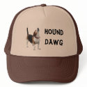 Hound Dawg Beagle Howling Dog Photo Hat hat