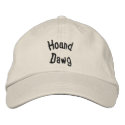 Hound Dawg Funny Embroidered Baseball Cap embroidered hats