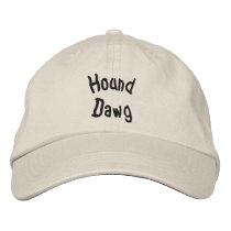 Hound Dawg Funny Embroidered Baseball Cap embroidered hats