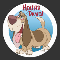 hound dawg stickers