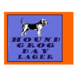 Hound Grog Day Blue Lager Postcards