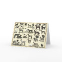 Hounds - Dog Breeds for Dog lovers cards by VintagePostersShop Hounds - Dog Breeds for Dog lovers cards