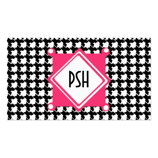 Houndstooth Business Card