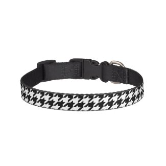 Houndstooth classic pattern updated version pet collar