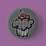 houndstooth cupcake