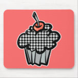 houndstooth cupcake