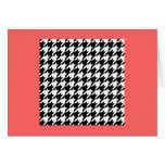 HOUNDSTOOTH Greeting Card ~ Customize!