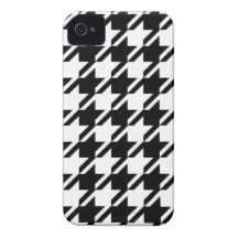 Houndstooth iPhone 4.0 Case iPhone 4 Cover