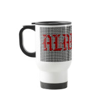 Houndstooth Personalized Coffee Mugs