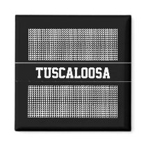 Houndstooth Personalized Fridge Magnets