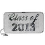 Houndstooth Print Class of 2013 Mini Speakers