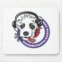 Houndstooth Radio Mousepad