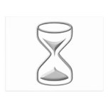 Hour Glass / Timer Postcard