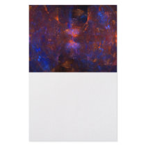 "Hourglass Cave" Fractal Art Stationery Design
