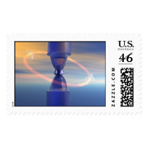 Hourglass postage