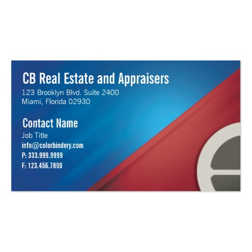 House and Home Business Card (front side)