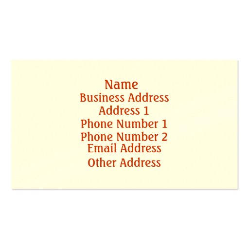 House and Ploughman <br> Business Card (back side)