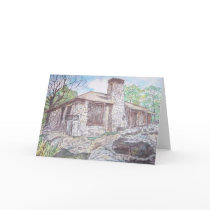 house at Mt. Nebo, Arkansas cards by artbynina house at Mt. Nebo, Arkansas cards