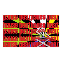 house beat business cards