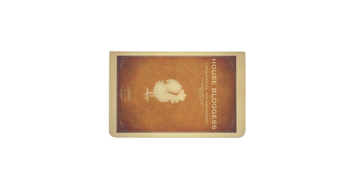 HOUSE BLOGGESS JOURNAL Zazzle