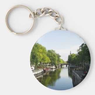 House Boats on Amsterdam Canal