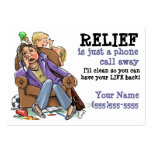 House cleaning business card