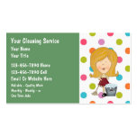 House Cleaning Business Cards