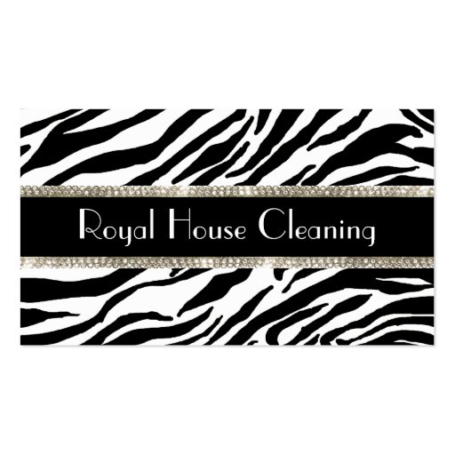 House Cleaning Business Cards (back side)