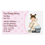 House Cleaning Business Cards business cards