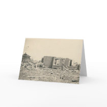 house destroyed natural disaster card by amazingvintage house destroyed natural disaster card